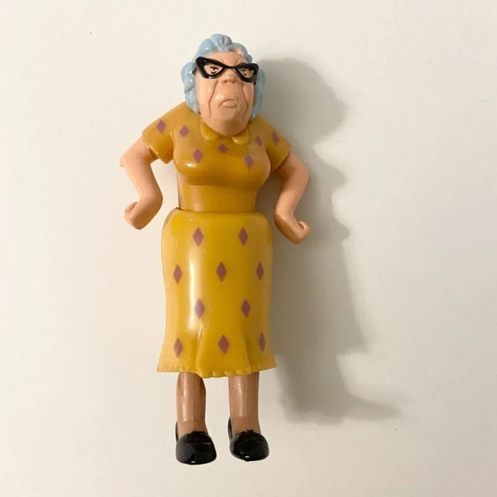 Vintage Disney  Recess Miss Finster McDonalds Toy Muriel 4 Inch Tall Figure